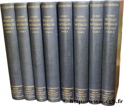 Description historique des monnaies frappées sous l Empire Romain, 8 volumes, réimpression et Monnaies sous l Empire romain COHEN Henry, PROBSZT G., GAIDOSCHIK R.