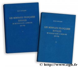 Les monnaies françaises royales, de Hugues Capet à Louis XVI (987-1793) - Tomes I et II DUPLESSY J.
