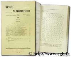 Revue numismatique 1996, 151ème volume 
