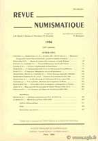Revue Numismatique 1996, 151e volume 