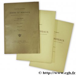 Jetons et méreaux depuis Louis IX jusqu à la fin du Consulat de Bonaparte FEUARDENT F.