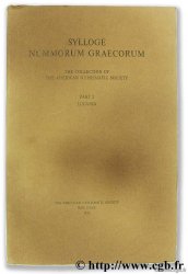 Sylloge Nummorum Graecorum The Collection of the American Numismatic Society