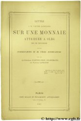 Lettre sur une monnaie attribuée à Oleg Duc de Novgorod HILDEBRAND B., LANGLOIS V.