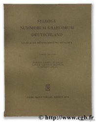 Sylloge Nummorum Graecorum Deutschland, Staatliche Münzsammlung München, 2 heft, n° 1-551. Etruria, Umbria, Picenum, Latium, Samnium, Frentani, Campania, Apulia
