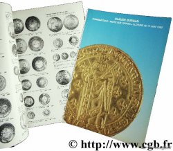CLAUDE BURGAN - Numismatique - Vente sur Offres - Clôture le 17 juin 1992 - n°29 BURGAN C.