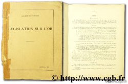 Législation sur l or