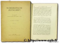 Numismatische Zeitschrift herausgeben von der Numismatischen geselleschaft in Wien, der Ganzen Reihe 71, band; 1946
