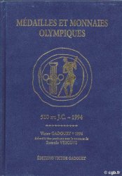 Médailles et monnaies olympiques GADOURY V., VESCOVI R.