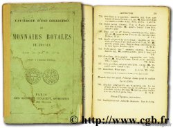 Catalogue d une collection de monnaies royales de France avec les prix de vente