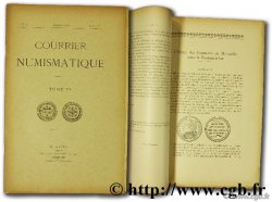 Courrier numismatique  RATTO M.