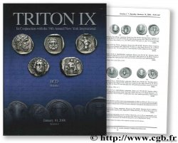 TRITON IX : The BCD Collection of the Coinage of Boiotia. January 10, 2006