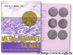 Métal pensant. La mer. Revue de la médaille d art, 1988 A 