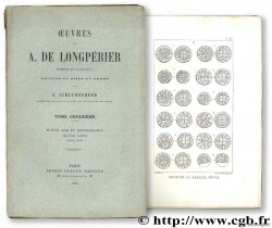 Œuvres de A. de Longpérier SCHLUMBERGER G.