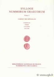 Sylloge Nummorum Græcorum, France 3, Pamphylie, Pisidie, Lycaonie, Galatie