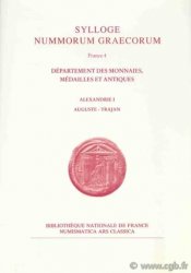 Sylloge Nummorum Græcorum, France 4, Département des monnaies, des médailles et antiques, Alexandrie I, Auguste-Trajan