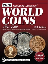 2018 Standard Catalog of World Coins 1901-2000 - 45th edition