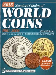 2015 Standard Catalog of World Coins (1901-2000) - 42nd edition