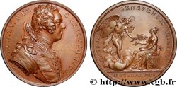 LOUIS XV DIT LE BIEN AIMÉ Médaille, Pacification de la République de Genève AU