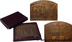 TERCERA REPUBLICA FRANCESA Plaquette, La France reconnaissante