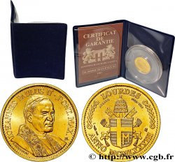 JOHN-PAUL II (Karol Wojtyla) Médaille, Visite en France, Lourdes, de Jean-Paul II