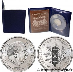 V REPUBLIC Médaille, Georges Pompidou, président de la République
