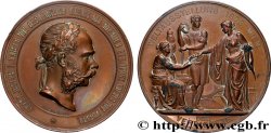 AUTRICHE - FRANÇOIS-JOSEPH Ier Médaille, Exposition Universelle, Au mérite
