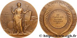 III REPUBLIC Médaille, Cours d’adultes