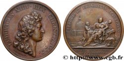 LOUIS XIV LE GRAND OU LE ROI SOLEIL Médaille, Établissement de l’Hôpital Général