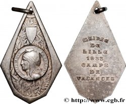 DRITTE FRANZOSISCHE REPUBLIK Plaquette, Camps de Vacances