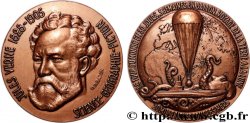 LITERATURE : WRITERS - POETS Médaille, Jules Verne, refrappe