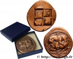 CINQUIÈME RÉPUBLIQUE Médaille, Reproduction d’un tétradrachme d’Acanthe, n° 192