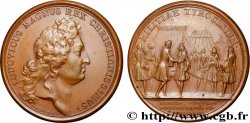 LOUIS XIV THE SUN KING Médaille, Établissement de compagnies de cadets