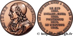 LITTÉRATURE : ÉCRIVAINS/ÉCRIVAINES - POÈTES Médaille, Pierre Corneille, refrappe