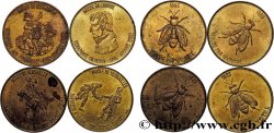 FUNFTE FRANZOSISCHE REPUBLIK Médailles, lot de 4 ex.