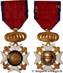 ITALIE - ROYAUME DES DEUX-SICILES Médaille, Ordre Royal de Francois Ier des Deux Siciles, Croix de chevalier
