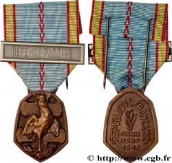 GOUVERNEMENT PROVISOIRE DE LA RÉPUBLIQUE FRANÇAISE Médaille commémorative française de la guerre 1939-1945, Défense passive