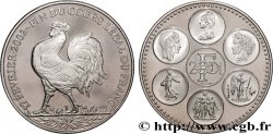 CINQUIÈME RÉPUBLIQUE Médaille, Essai, Fin du cours légal du Franc