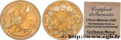 CINQUIÈME RÉPUBLIQUE Médaille, Essai, Naissance de l’Euro fiduciaire