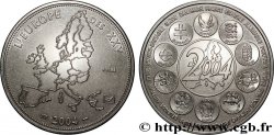 CINQUIÈME RÉPUBLIQUE Médaille, Essai, Dernière année des 12 pays de l’Euro