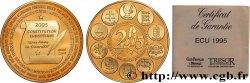 V REPUBLIC Médaille, Essai, Constitution européenne