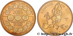 CINQUIÈME RÉPUBLIQUE Médaille, Essai, Dernière année des 12 pays de l’Euro