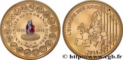 CINQUIÈME RÉPUBLIQUE Médaille, Essai, Centenaire de la Grande Guerre