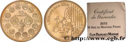 FUNFTE FRANZOSISCHE REPUBLIK Médaille, Essai, 50 ans du Nouveau Franc