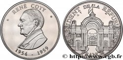 TROISIÈME RÉPUBLIQUE Médaille, René Coty, président de la République