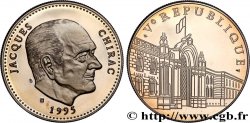 CINQUIÈME RÉPUBLIQUE Médaille, Jacques Chirac, président de la République