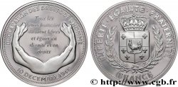FUNFTE FRANZOSISCHE REPUBLIK Médaille, Déclaration des Droits de l’Homme de 1948