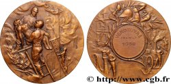 TROISIÈME RÉPUBLIQUE Médaille, Pompiers de Vendeuvre