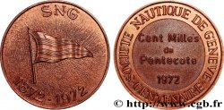 SUISSE Médaille, Centenaire de la société nautique de Genève