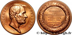 ÉTATS-UNIS D AMÉRIQUE Médaille, Abraham Lincoln
