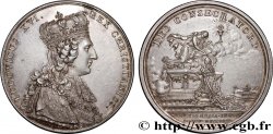 LOUIS XVI Médaille, Sacre de Louis XVI à Reims AU